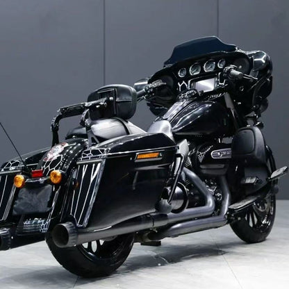 Motorcycle Exhaust System for Harley Touring Electra Glide Road Glide Street Glide Road King 09-2024