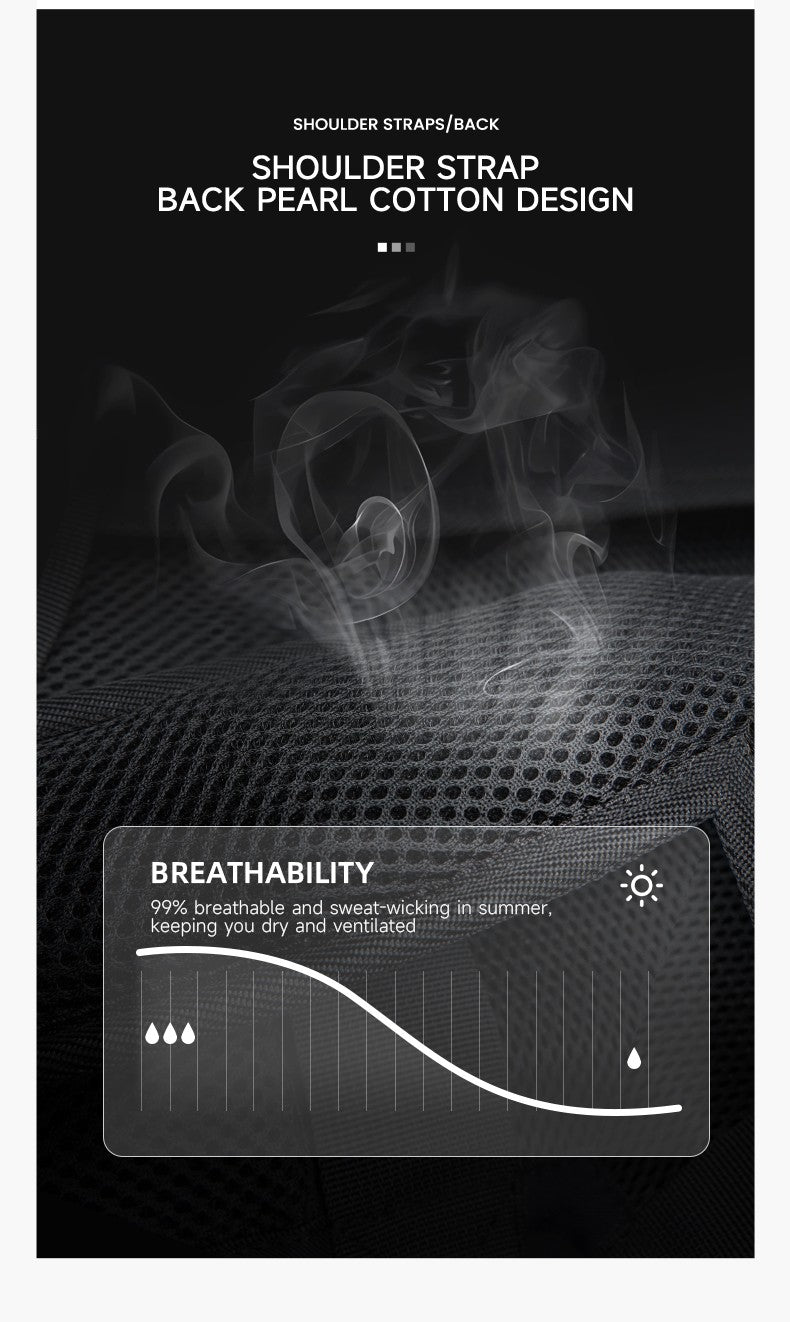 LEE Classic Black Unisex College Student School Bag Large Capacity Casual Leisure Nylon Laptop Backpacks Woman Man Schoolbag