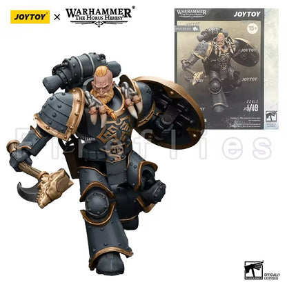 1/18 JOYTOY Action Figure 40K The Horus Heresy Space Wolves Figures And Mechas Logan Ghostwolf Anime Model Toy