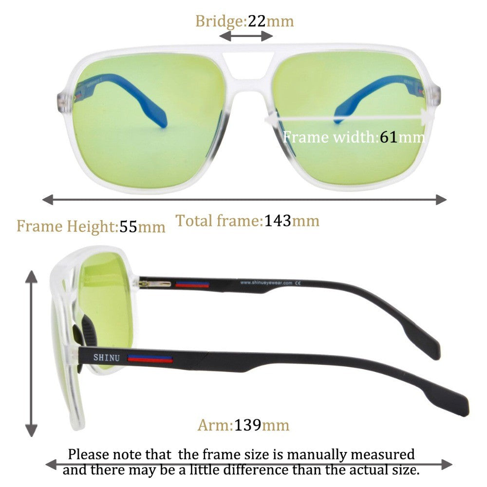 sun glassed for men Polarized Sunglasses men aviator sunglasses polarized Driver Black Goggles Eyewear Rectangle Shades Men