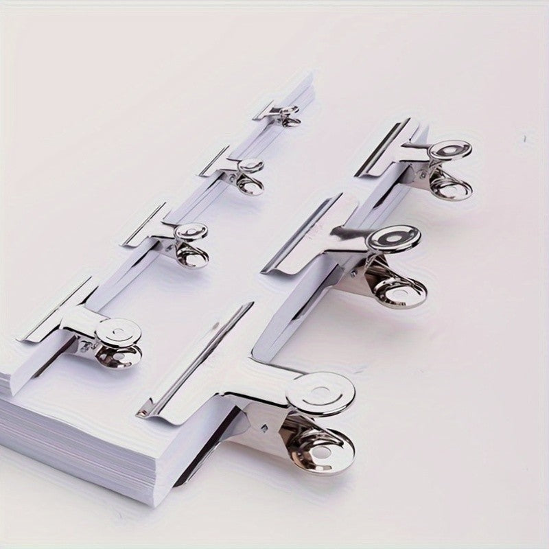 12 Pack Heavy Duty Stainless Steel Food Bag Sealing Clips - Reusable Multi-Purpose Clips for Kitchen, Office, School - Ideal Home Organizer and Storage Essentials | Modern Kitchen Accessories | Durable Structure