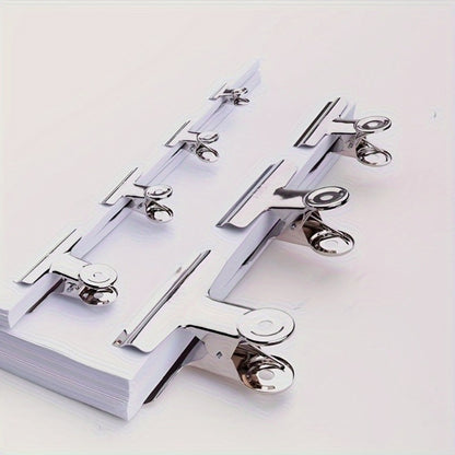 12 Pack Heavy Duty Stainless Steel Food Bag Sealing Clips - Reusable Multi-Purpose Clips for Kitchen, Office, School - Ideal Home Organizer and Storage Essentials | Modern Kitchen Accessories | Durable Structure