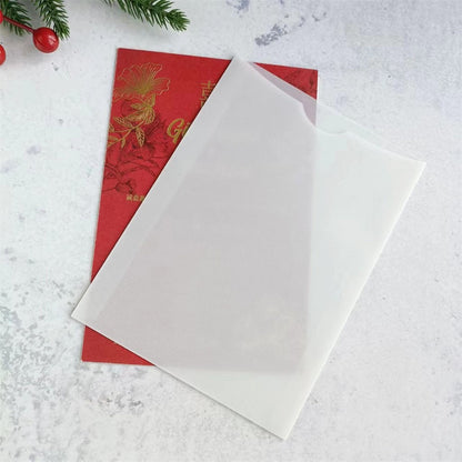 Customized Invitation Envelope, Personalized Wedding Card Holder, Blank Pocket Envelop 50 Sets
