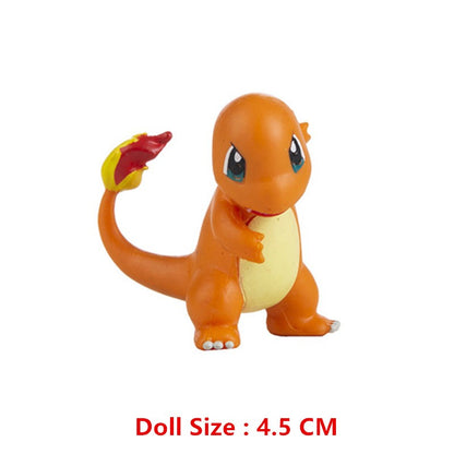 Boneco de Anime Pokémon Pikachu Charizard Mewtwo Dragão Voador Figura de Coleção de Monstros de Bolso Brinquedos de Ação Modelo Presente de Aniversário Infantil