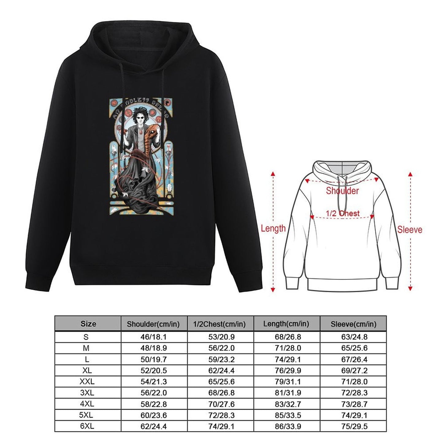 An Endless Dream Hoodie autumn men clothes blouse men wear men's oversize hoodie