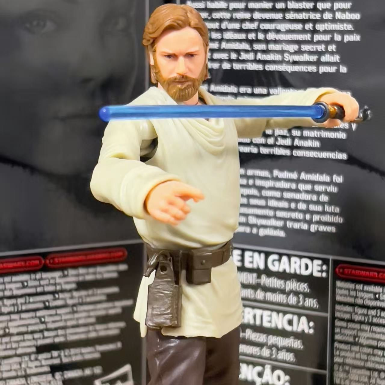 Original 6 Inch Star Wars The Black Series Jedi TV Obi Wan Kenobi Action Figure Toys Collection