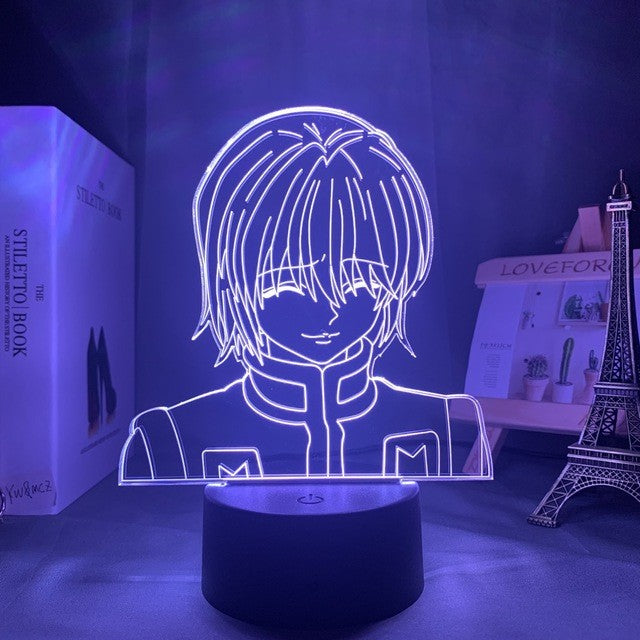 Anime 3D Lamp Killua Hunter X Hunter Killua Led Light Hxh Led Night Light Gift Acrylic Neon Cute Children's Bedroom Decoration