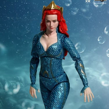 Fondjoy Toys Aquaman Modelo 1/9 Escala Boneco de Ação DC Aquaman Modelo de Ação Colecionável Em Estoque Presente de Aniversário para Menino