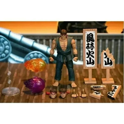 Em estoque Jada Toys Ultra Street Fighter II M.Bison Dhalsim Violent Ken RYU Guile 6" Boneco Colecionável Modelo Brinquedo Presente
