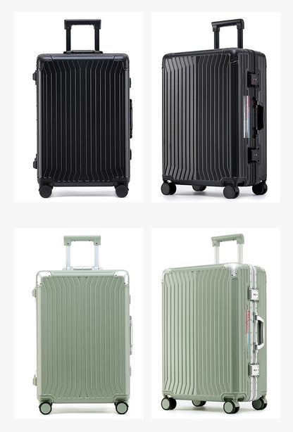 Mala de viagem SUSHIMU com alça larga masculina 20 24 26 Bagagem de mão feminina PC Mala de rodinhas