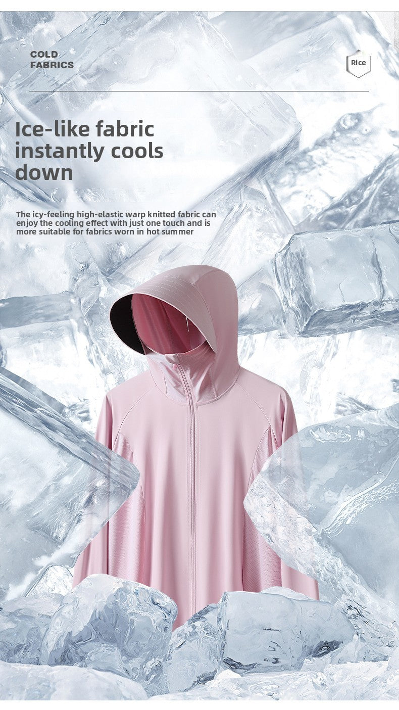 Neutral Hooded Sports Running Jacket Lightweight Quick Drying Suitable Outdoor Running Fitness Travel Commuting Sun Protection