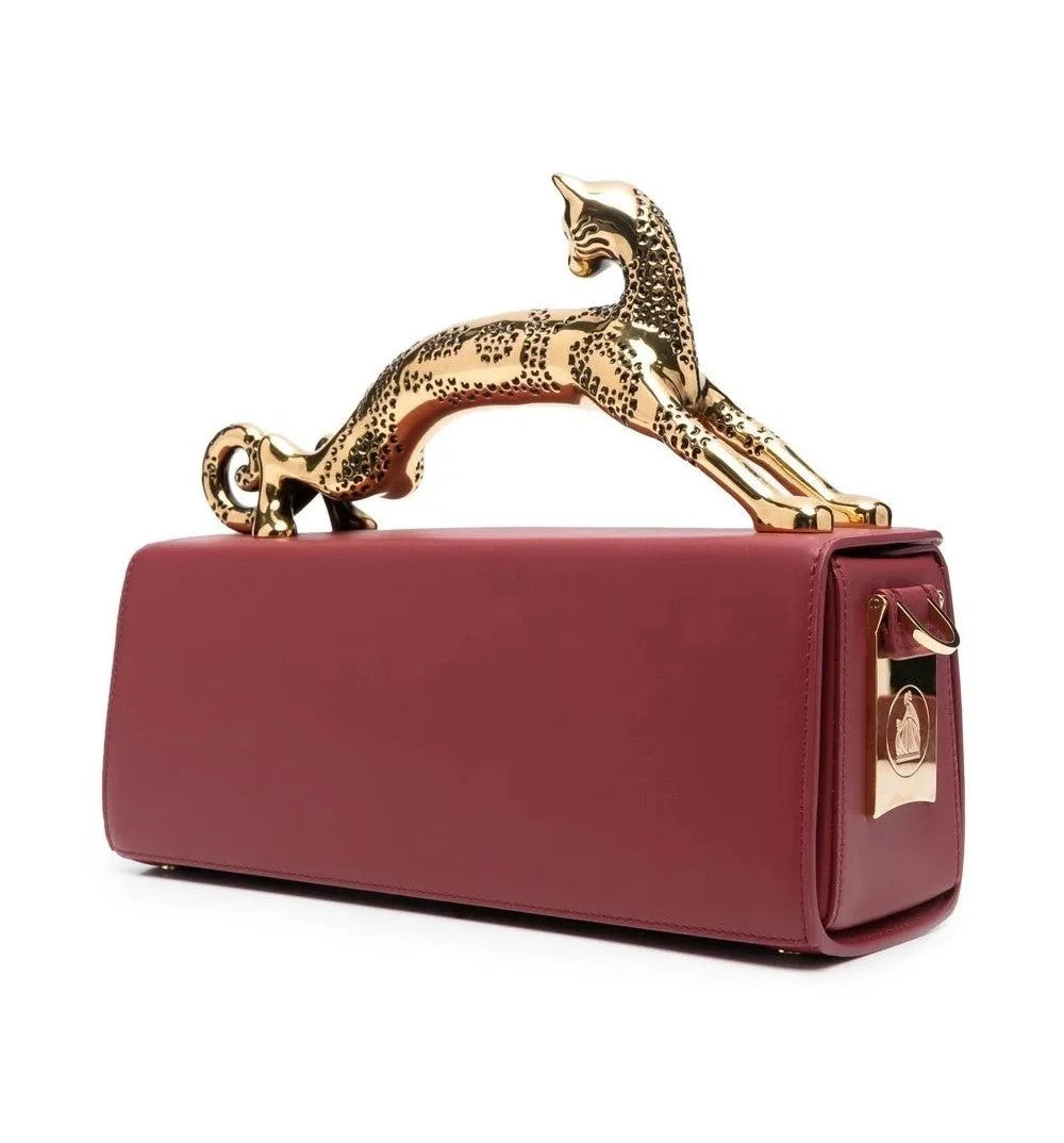 Elegant Fashion Luxury Brand Replica Handbag for Women New In High-Quality Metal Handle Designer Shoulder Bag Rectangular Shape