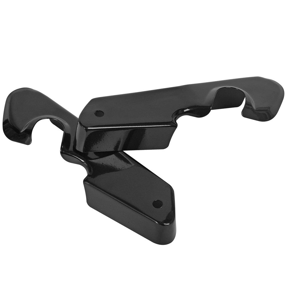 Suporte de Para-lama Traseiro Curto Preto Brilhante com Suporte para Piscas para Harley Sportsters XL 883 1200 48 72