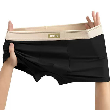 4pcs Men Underwear BoxerShorts Hombre Panties Man Breathable Underpants Sexy Sports Comfort U Convex Male Boxers Large Size 4XL