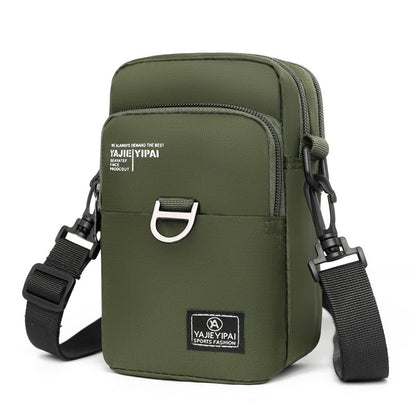 Sports Wallet Phone Bag Shoulder Bag Pouch Case Belt Handbag Purse Coin Wallet Retro Key Holder Small Money Bag