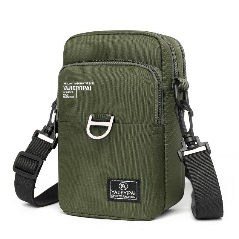 Sports Wallet Phone Bag Shoulder Bag Pouch Case Belt Handbag Purse Coin Wallet Retro Key Holder Small Money Bag