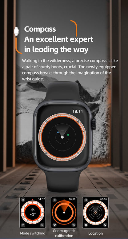 CD99 watch X 5G smartwatch 2.29inch AMOLED 5G LTE smart watch with 180 ° rotary camera GPS WiFi SIM card slot health monitoring