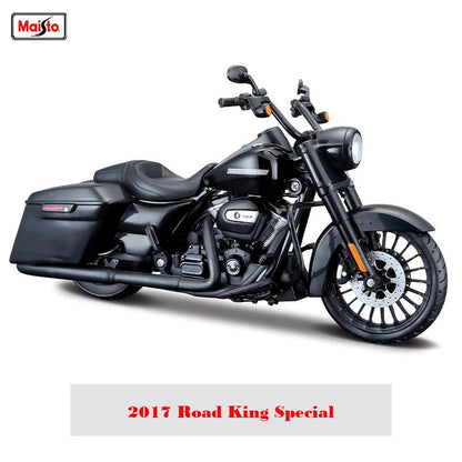 Maisto 1:12 Vários estilos para escolher motocicleta Harley 2013 FLHTK GLIDE Veículos Die Cast Motocicleta Colecionável Modelo de Brinquedo