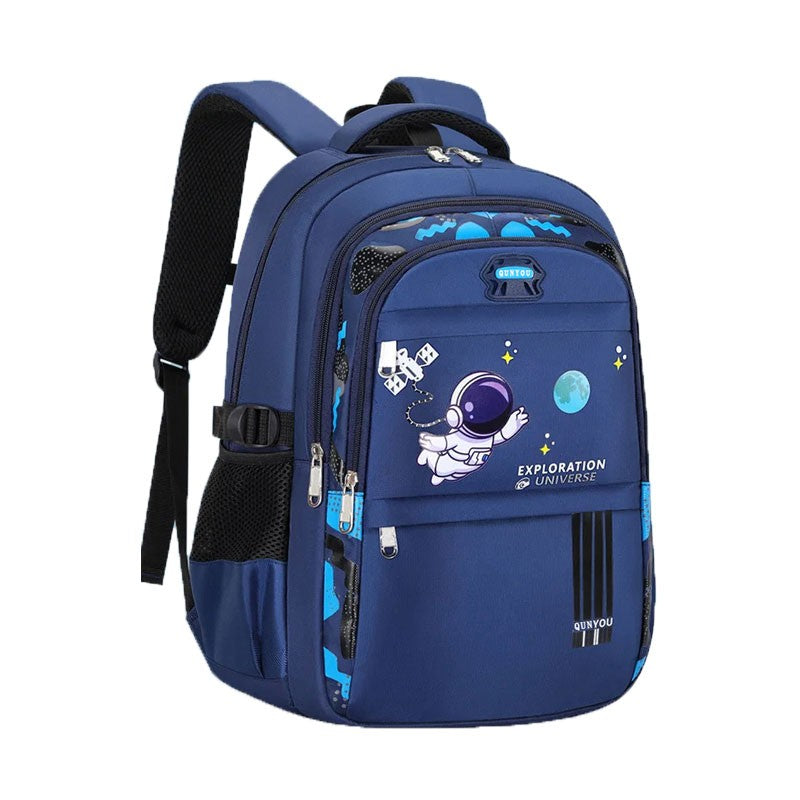 Mochila Infantil de 2 a 16 Anos para Meninos, Mochila Escolar de Astronauta, Impermeável, Bolsa Escolar Primária para Menino, Mochila Infantil