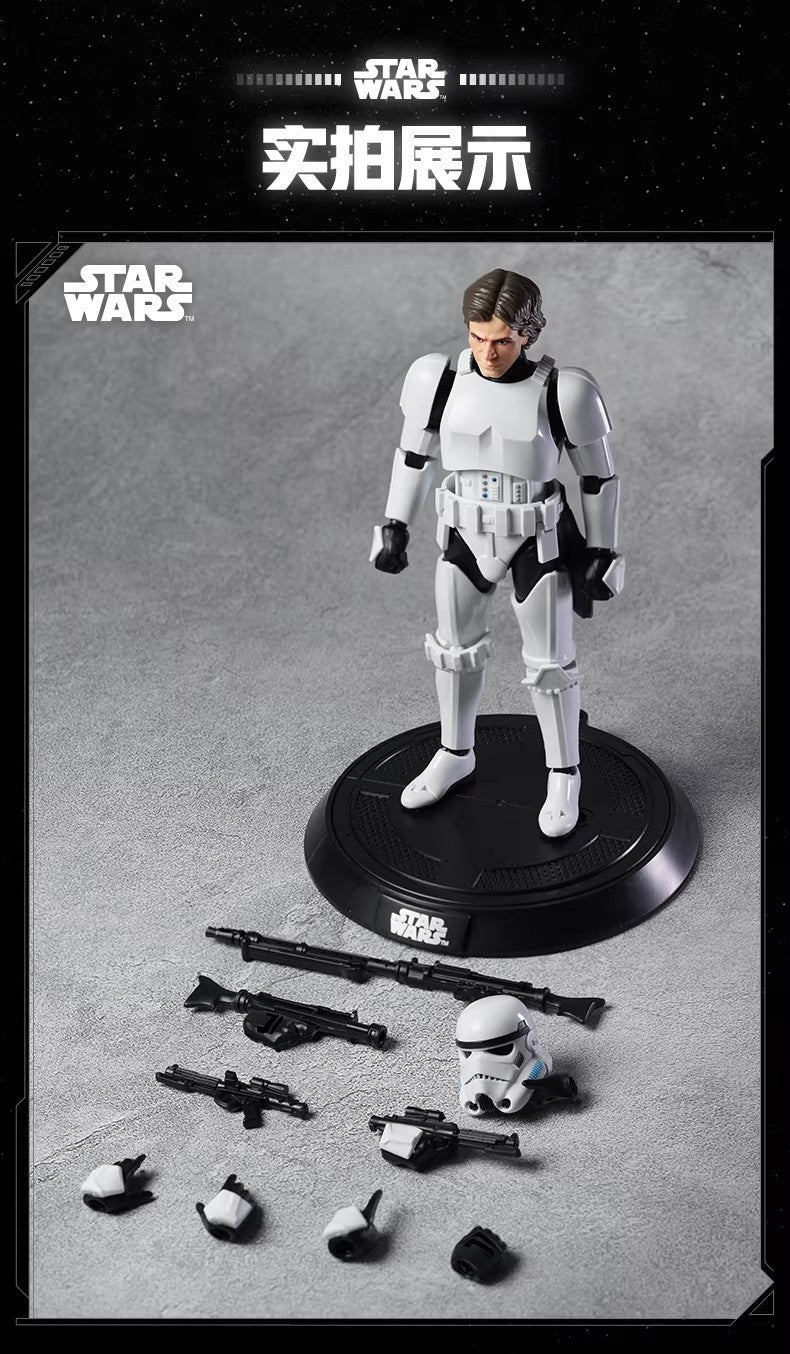 Novas Figuras de Anime Blokees Star Wars Beyond Edition Bonecos Colecionáveis Luke Skywalker com Articulação Presente de Aniversário Personalizado