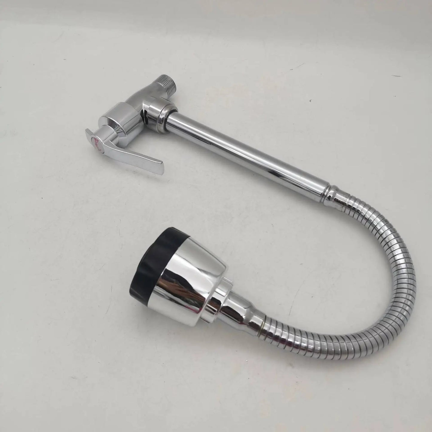 360° Kitchen Wall Mounted Faucet Single Cold Universal Vegetable Basin Faucet Bathroom Stainless Steel Sink Balcony Faucet