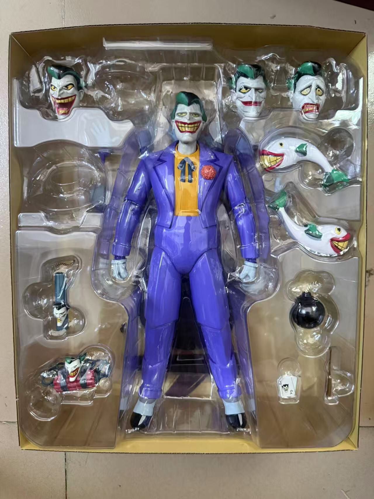 DC Mondo Joker 1/6 Action Figure Batman Anime Articulated Figure - 1:6 Scale 12-inch Regular/Deluxe version Collectible Gift Toy