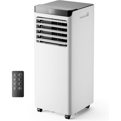 Ar Condicionado Portátil 10000 BTUs para Ambientes Grandes de até 42m² com Funcionalidade 4 em 1 Controle Remoto Desumidificador Embutido