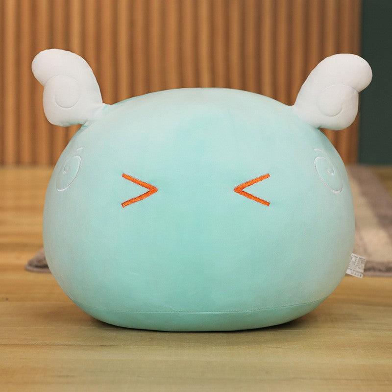 Genshin Slime Plush Throw Pillow Cute Genshin Impact Stuffed Cushio Sofa Decorative Throw Pillow Sleeping Back Cushion Decor