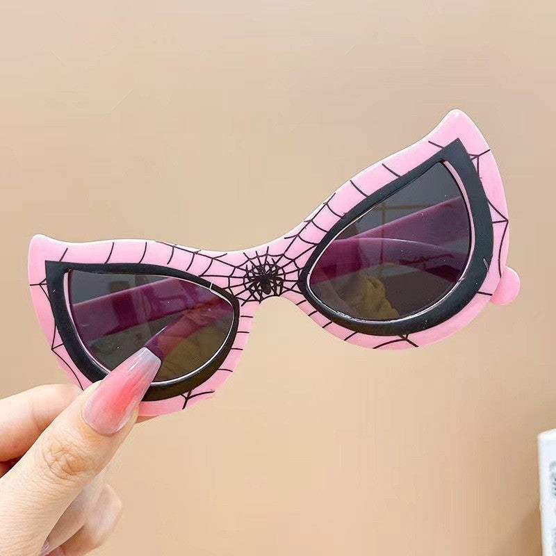 Marvel Avengers Cartoon Plastic Flexible Frame Sunglasses Spider-Man Iron Man Captain America-Kids Eyewear Toy Festival Gift