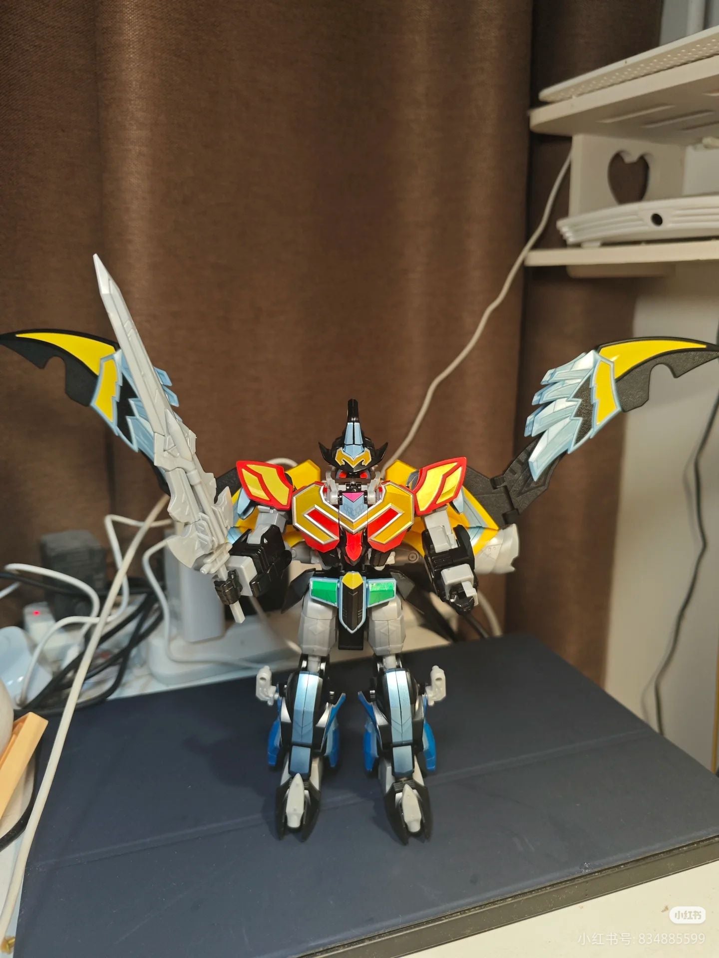 Bandai Mahou Sentai Magiranger Deus Demônio Brinquedos de Modelo Original Majiking Action Figure para Crianças Colecionáveis Shokugan