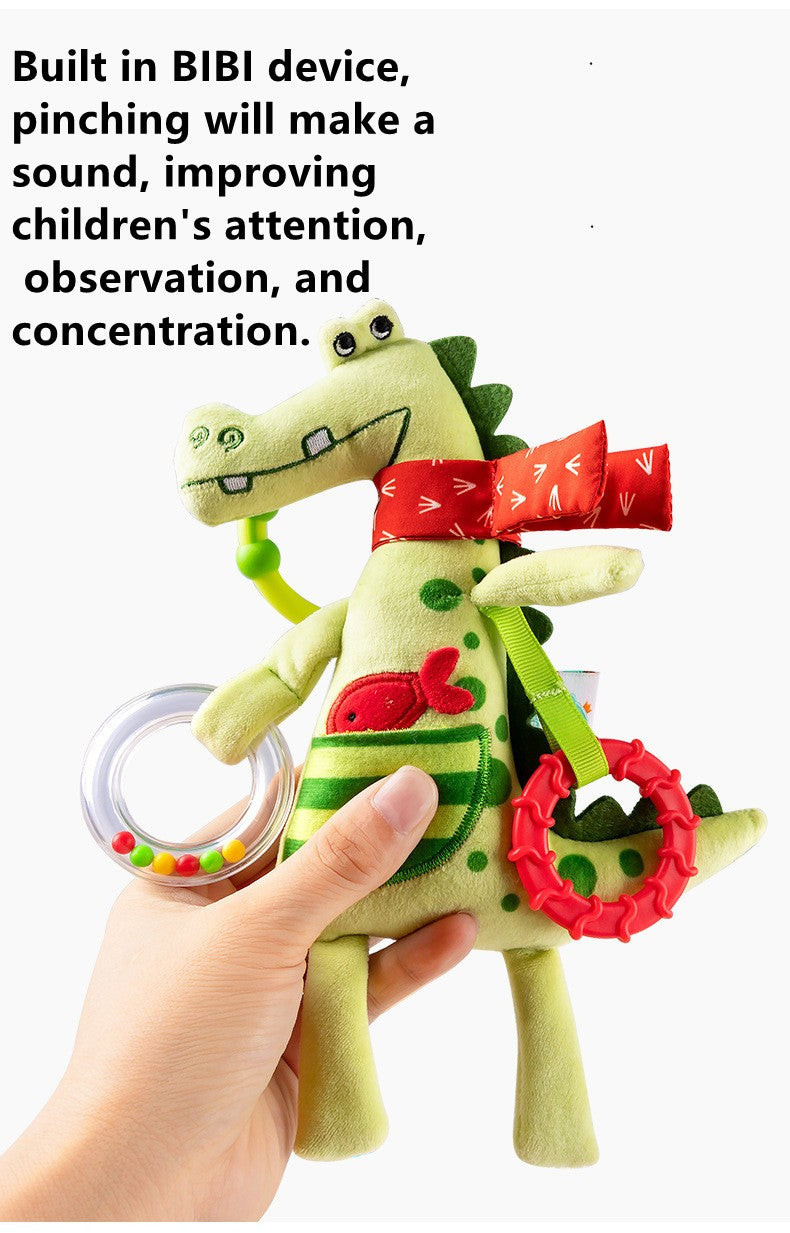 Baby Rattles Soft Giraffe Infant Crib Bed Stroller Spiral For Newborns Car Seat Early Education Development Handle Toys Gifts