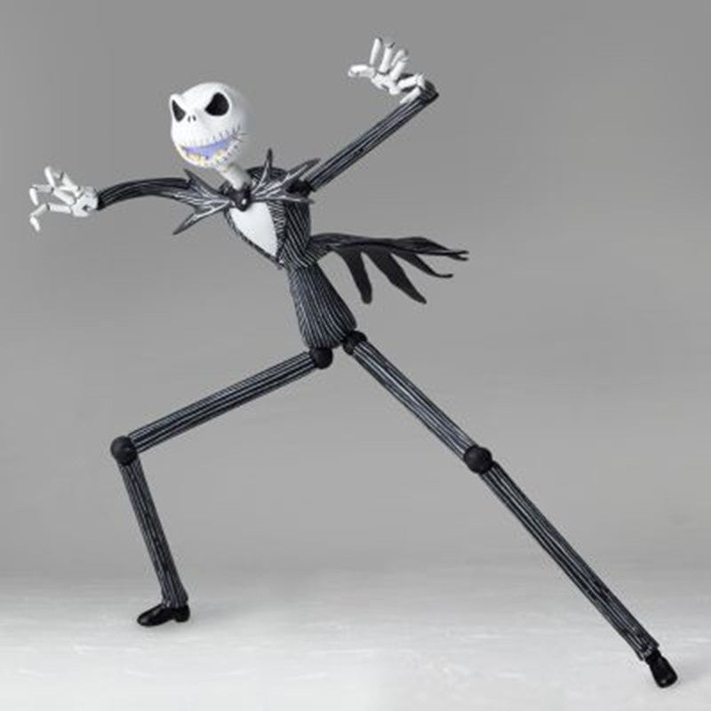 Original Véspera de Natal Jack Skellington Noite Luminosa Action Figures Decoração de Quarto Presente de Natal Presente de Halloween Brinquedos