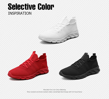Oferta Imperdível Tênis Masculino Leve de Corrida Confortável Respirável Casual Antiderrapante e Resistente ao Desgaste Tênis Esportivo Masculino para Caminhada