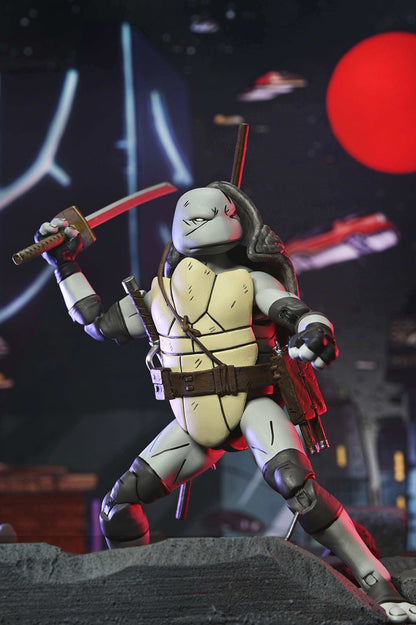 NECA Tartarugas Ninja Mutantes Adolescentes O Último Ronin Ultimate Yi Odyn Moja UnoRe-Evolution Boneco de Ação