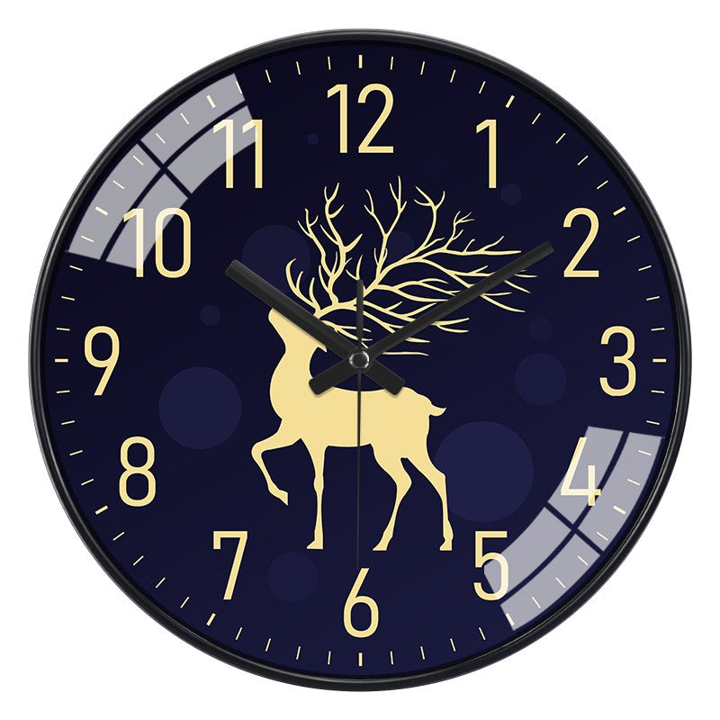 12 Inch luxury silent wall clock simple abstract clock for living room kitchen bedroom Nordic style personalized home decoration