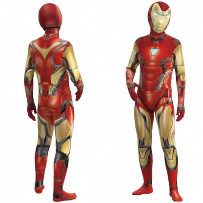 Kids Adult Iron Cosplay Costume Bodysuit Jumpsuit The Avengers Superhero Outfits Halloween Carnival Party Cosplay Costumes
