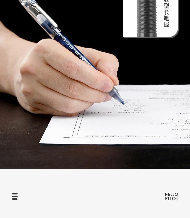 1pcs Japan Pilot Gel Pen P500/P700 for Writing Exam 0.5/0.7mm Signature Direct Liquid Large Capacity School Office Supplies
