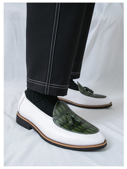 Big Size 47 Business Oxford Shoes Wedding Party Men Dress Shoes Breathable Leather Casual Men's Shoes British Style Loafers