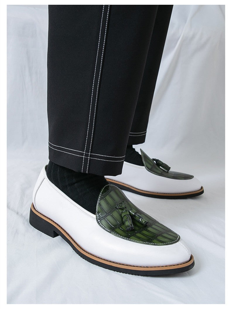 Big Size 47 Business Oxford Shoes Wedding Party Men Dress Shoes Breathable Leather Casual Men's Shoes British Style Loafers