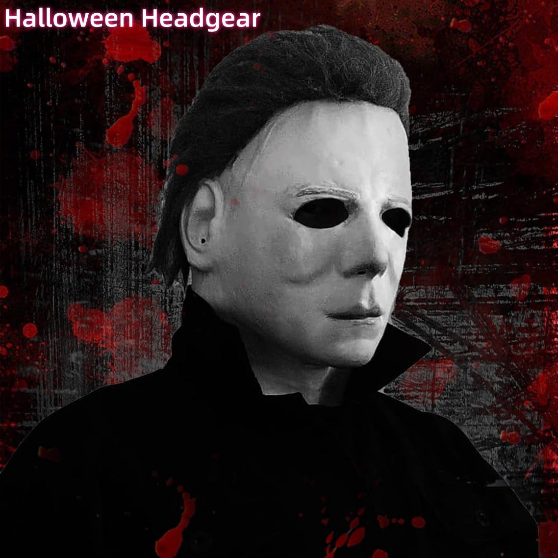 Halloween Cosplay Michael Myers Mask 1978 Latex Mask Realistic Horror Mask Scary Cosplay Mask Carnival Masquerade Party Props