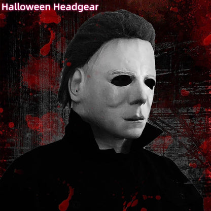 Halloween Cosplay Michael Myers Mask 1978 Latex Mask Realistic Horror Mask Scary Cosplay Mask Carnival Masquerade Party Props