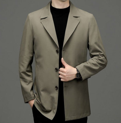 Long Male Blazer Plus Big Size Single Breasted Coat Oversize Menswear Fashionable Men's Suit Jackets New in Classic Casual 2025