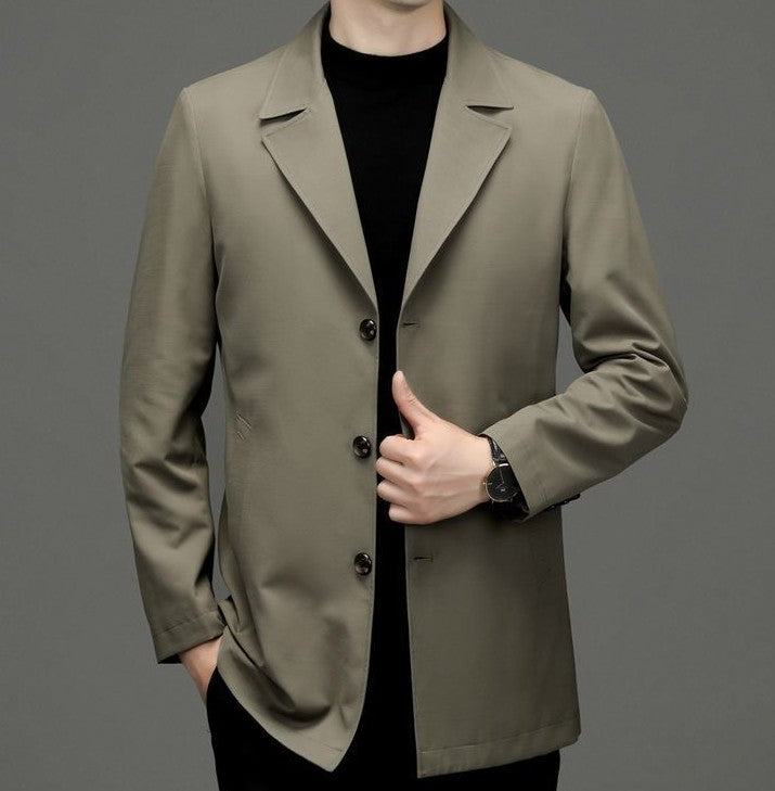 Long Male Blazer Plus Big Size Single Breasted Coat Oversize Menswear Fashionable Men's Suit Jackets New in Classic Casual 2025