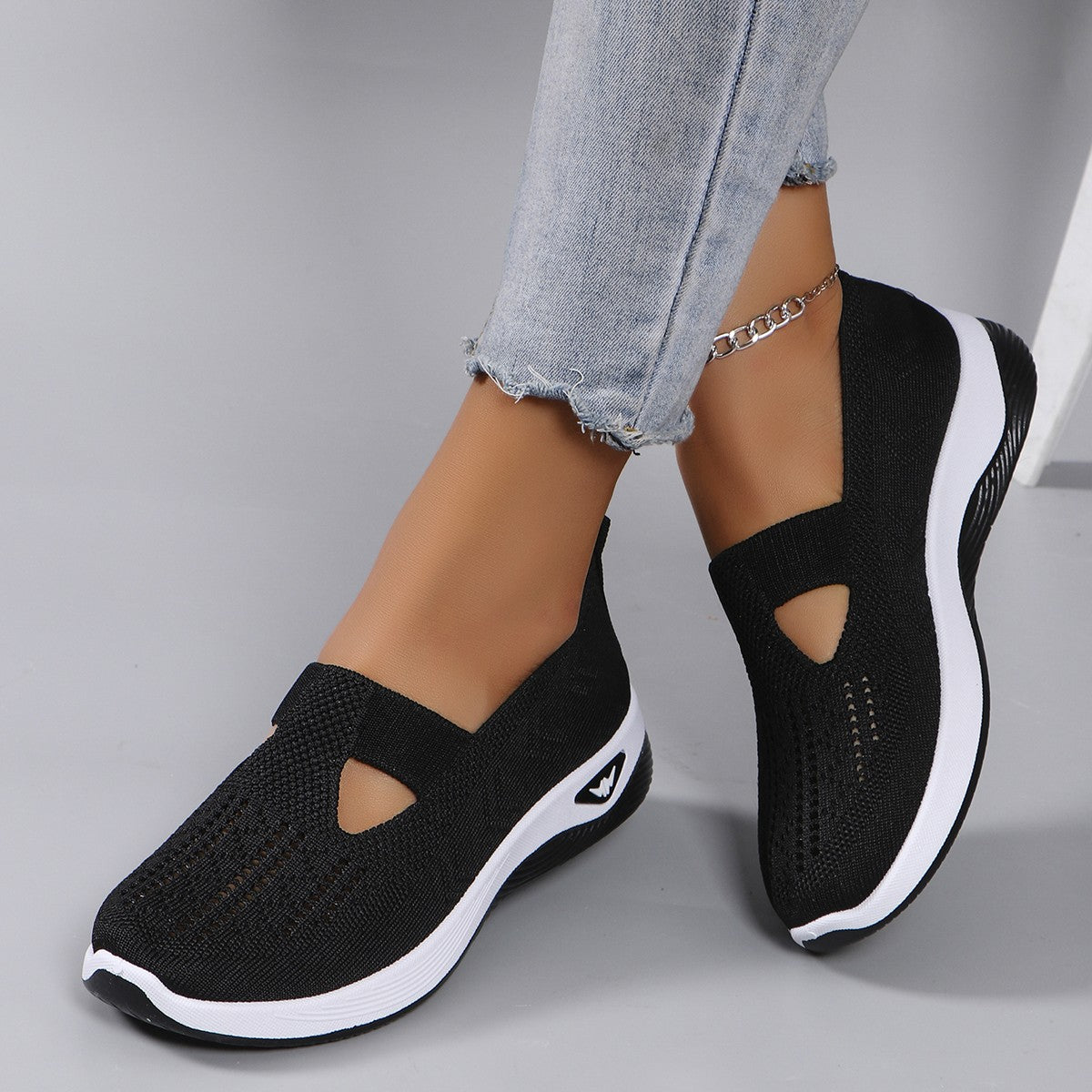 Women's summer breathable mesh flat shoes women's shoes casual sneakers shoes, clearance free shipping
