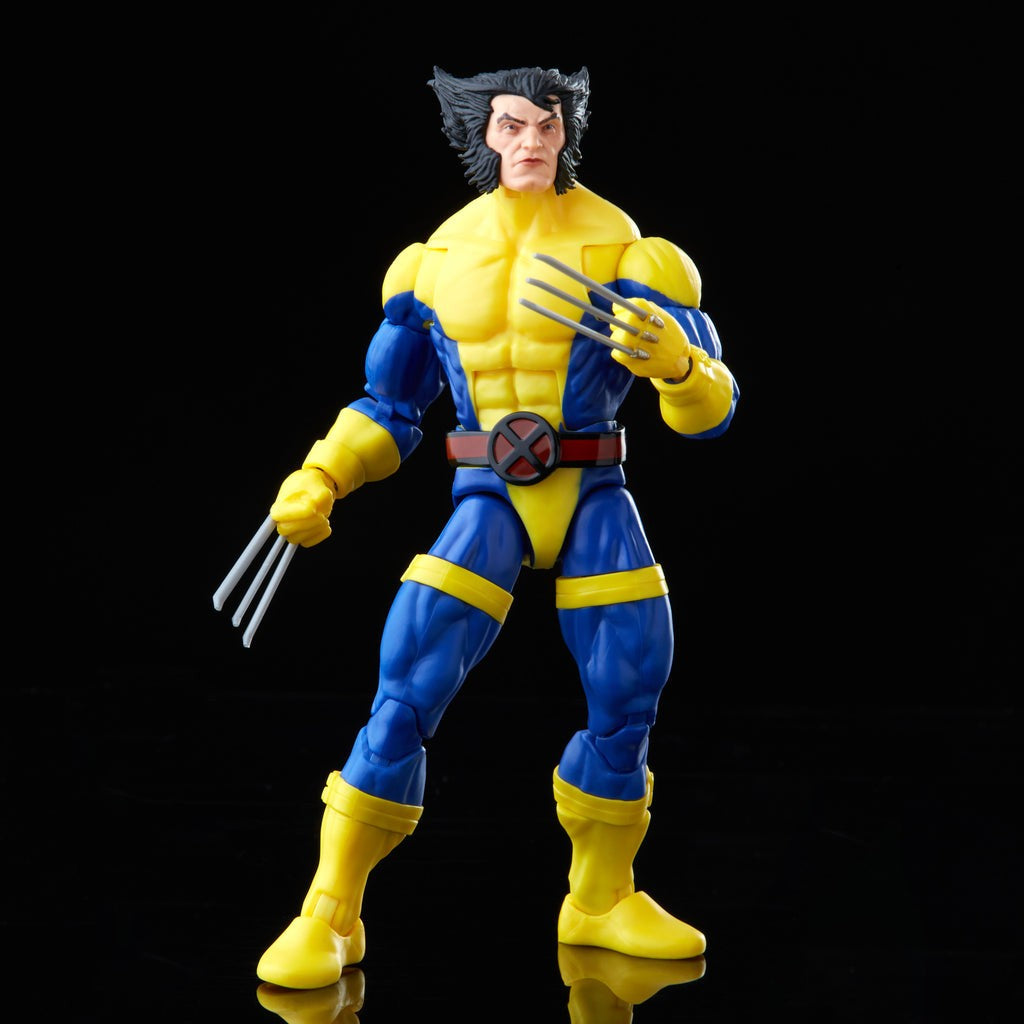 Boneco de Ação Marvel Legends Retro Wolverine Espiral Avalanche Longshot Dark Phoenix Multiple Man 6"