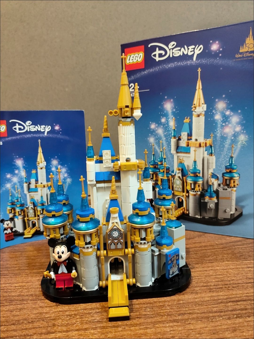 LEGO Castelo Mini Disney 50 Anos de Aniversário para Crianças a partir de 12 anos Presente de Aniversário Natal 40478 567 peças
