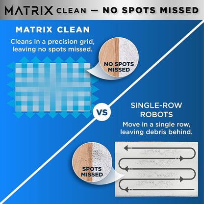 RRV2310 Matrix Robô Aspirador para Carpetes e Pisos Duros com Escova Autolimpante e Mapeamento de Precisão Certificado Recondicionado Adva
