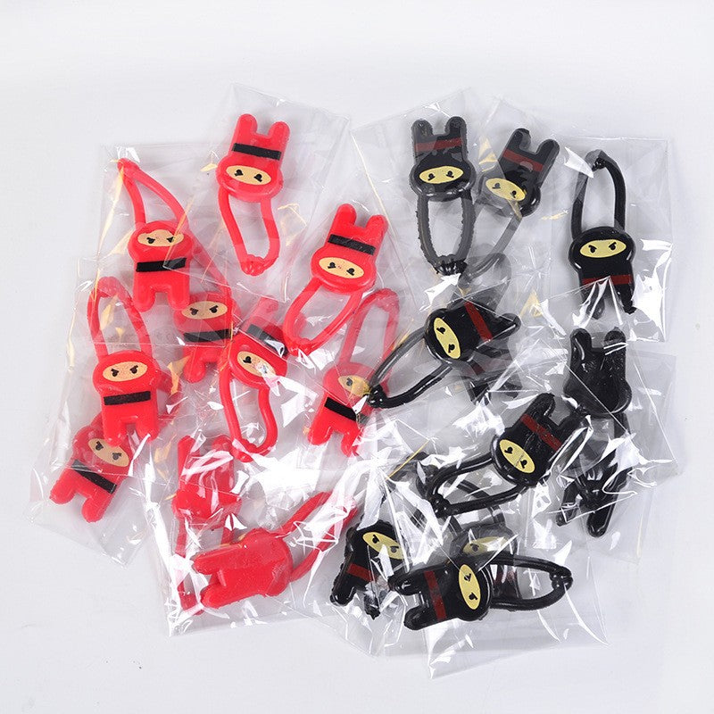 6/12pcs Soft Plastic Mini Finger Shooter Scar Game Children's Birthday Party Gift Pinata Stuffers Children's Favorite Party Toy