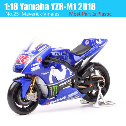 1/18 Maisto KTM RC16 Redbull Ducati GP21 GP22 GP23 GASGAS Honda RC213V Repsol Yamaha YZR-M1GP Moto Modelo de Corrida