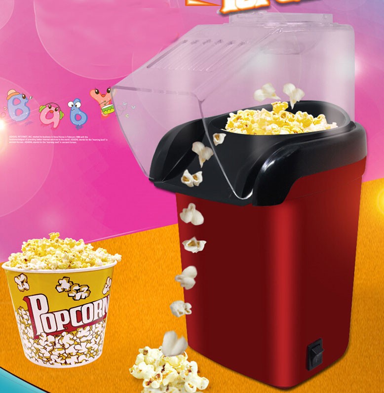 Popcorn Makers Mini Popcorn Machine Electric Household Appliance Machine Fully Automatic Popcorn Machine For Home Kitchen